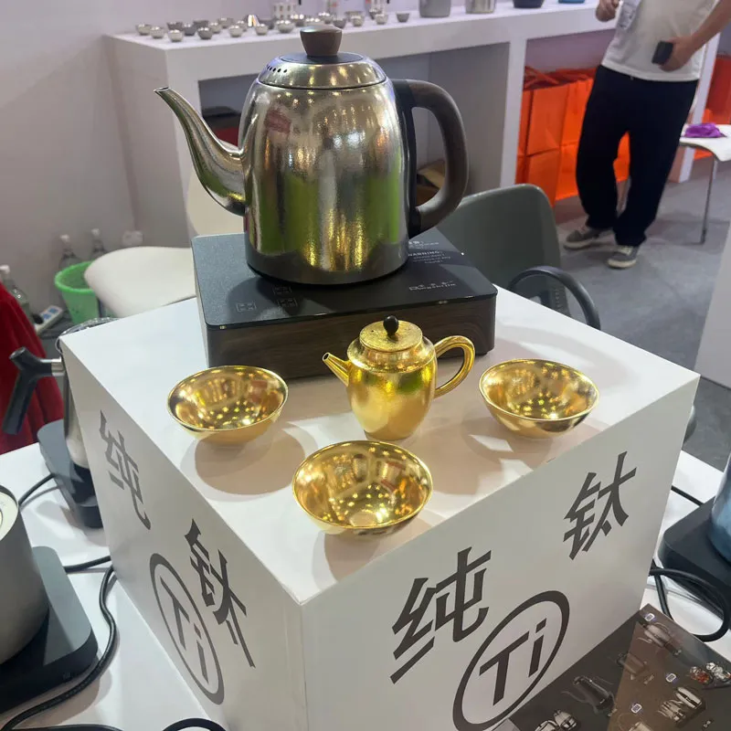 Титановый чайный набор (2)